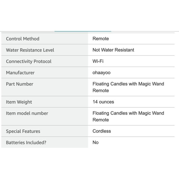 12 Floating Candles with Magic Wand Halloween Flameless LED Wizard - Picture 11 of 11